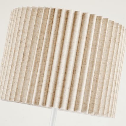 Brilagi - Vloerlamp NORDIC WAVE 1xE27/15W/230V linnen/wit