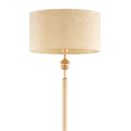 Brilagi - Vloerlamp SAPHIRE 1xE27/15W/230V crème/goud/patina