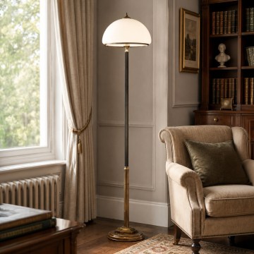 Brilagi - Vloerlamp TAURUS 2xE27/15W/230V brons