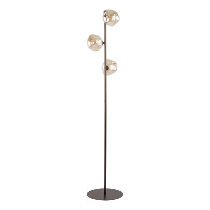 Brilagi - Vloerlamp VULCANO 3xG9/8W/230V bruin/rookbeige