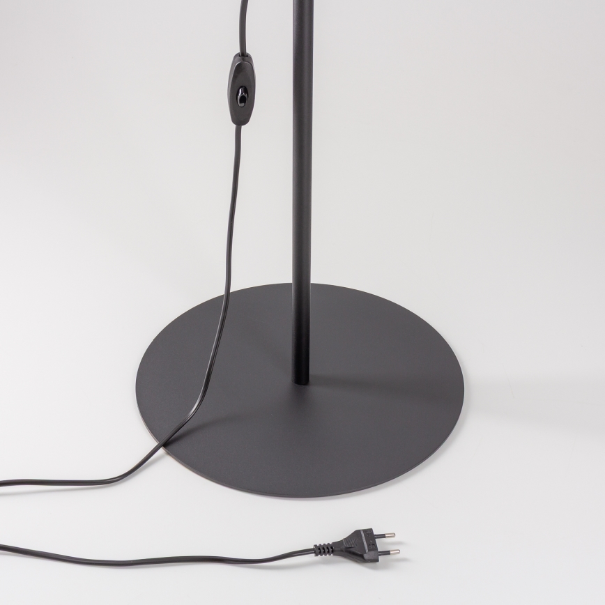 Brilagi - Vloerlamp VULCANO 3xG9/8W/230V zwart/rookzwart