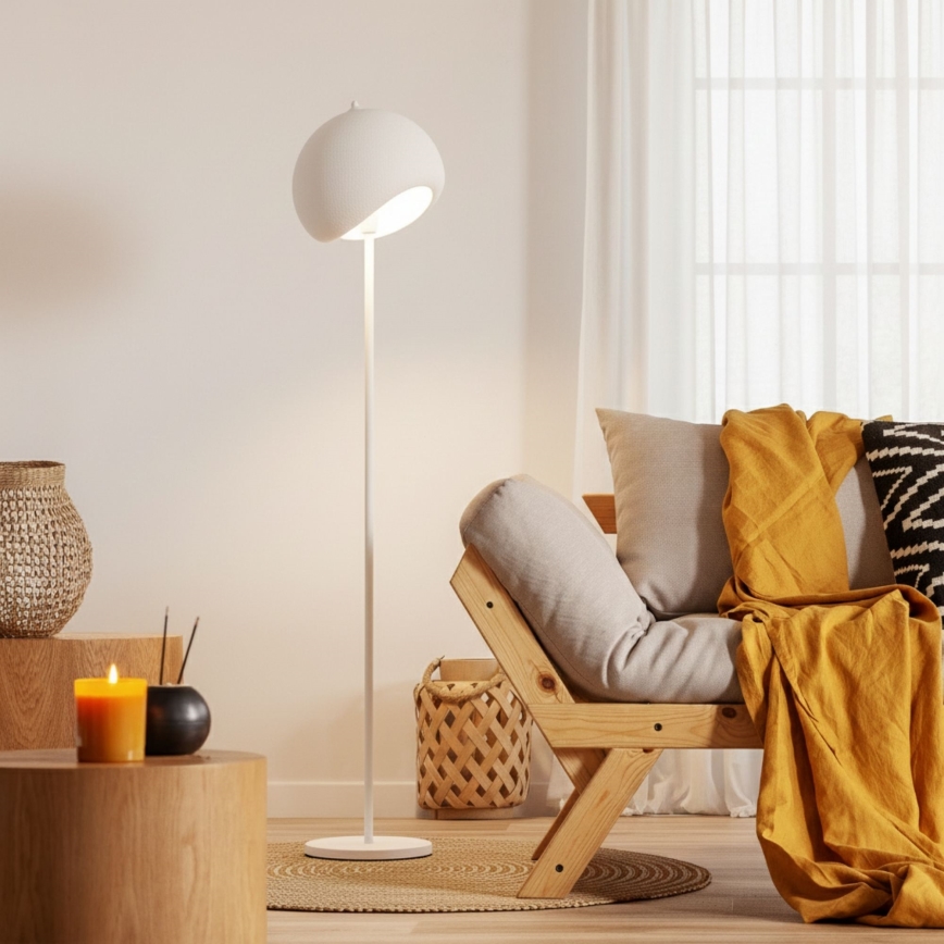 Brilagi - Vloerlamp WABI SABI 1xE27/40W/230V wit