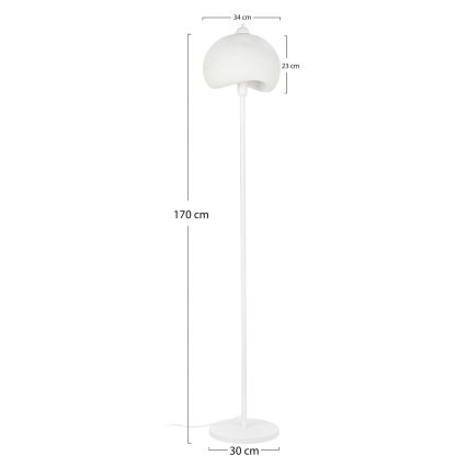 Brilagi - Vloerlamp WABI SABI 1xE27/40W/230V wit