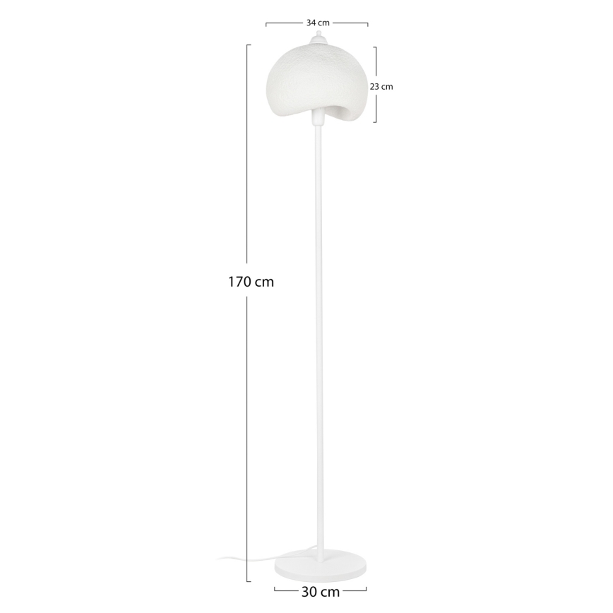 Brilagi - Vloerlamp WABI SABI 1xE27/40W/230V wit