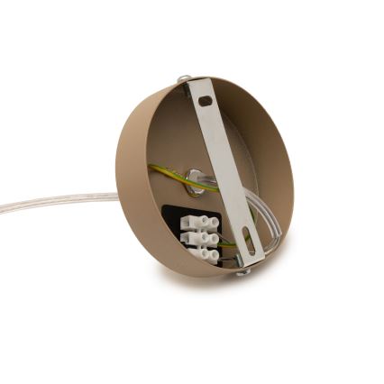 Brilagi - Voedingssnoer PARTY 1xE27/60W/230V Ø 10 cm beige
