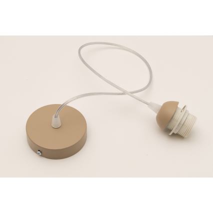 Brilagi - Voedingssnoer PARTY 1xE27/60W/230V Ø 10 cm beige