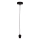 Brilagi - Voedingssnoer PARTY 1xE27/60W/230V Ø 10 cm zwart