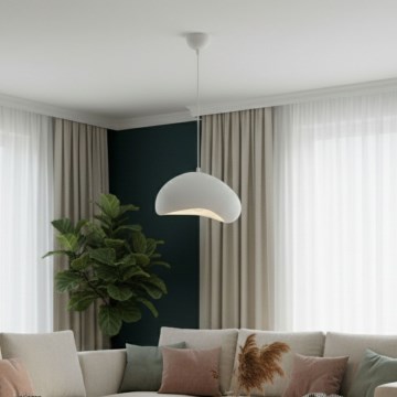 Brilagi - WABI SABI hanglamp aan kabel 1xE27/40W/230V Ø 32 cm wit
