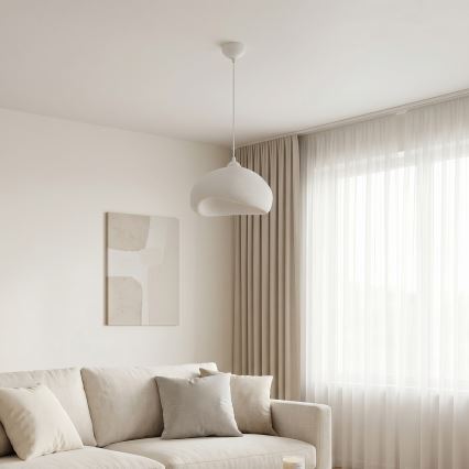 Brilagi - WABI SABI hanglamp aan kabel 1xE27/40W/230V Ø 32 cm wit