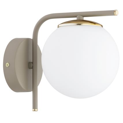 Brilagi - Wandlamp 1xE27/60W/230V beige/goud