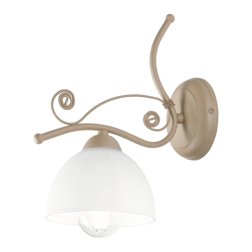 Brilagi - Wandlamp ANTICO MODERN 1xE27/60W/230V beige