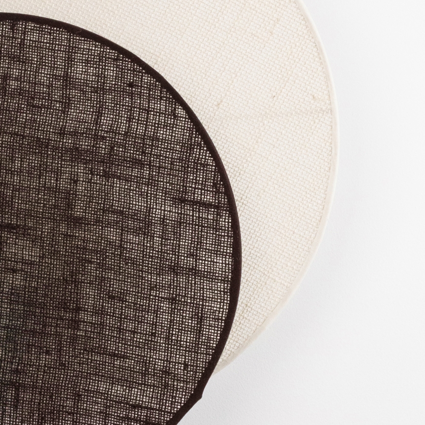 Brilagi - Wandlamp CIRCLES 1xE27/60W/230V Ø 35 cm crème/bruin