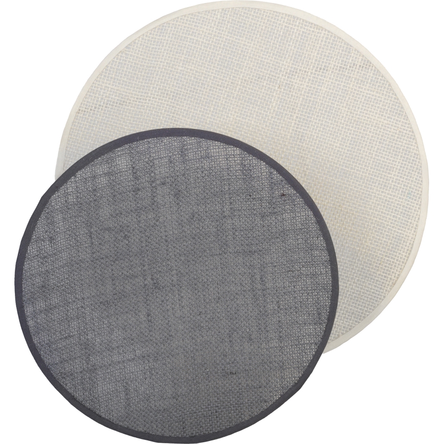 Brilagi - Wandlamp CIRCLES 1xE27/60W/230V Ø 35 cm crème/grijs