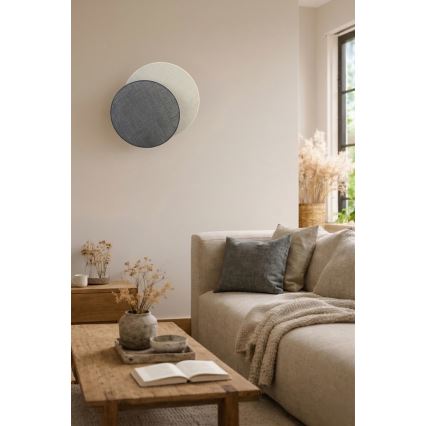 Brilagi - Wandlamp CIRCLES 1xE27/60W/230V Ø 45 cm crème/grijs