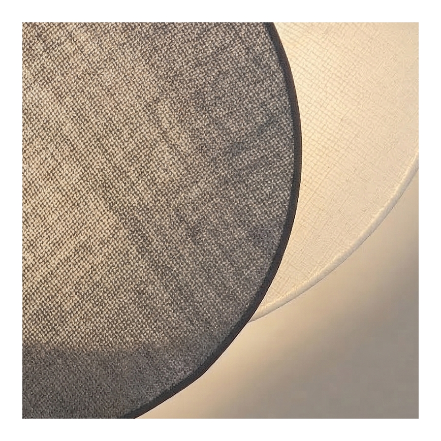 Brilagi - Wandlamp CIRCLES 1xE27/60W/230V Ø 45 cm crème/grijs