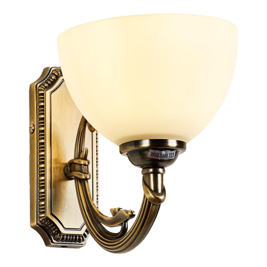 Brilagi - Wandlamp CLASSIC 1xE27/60W/230V messing