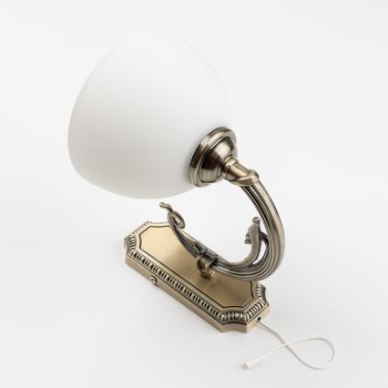Brilagi - Wandlamp CLASSIC 1xE27/60W/230V messing