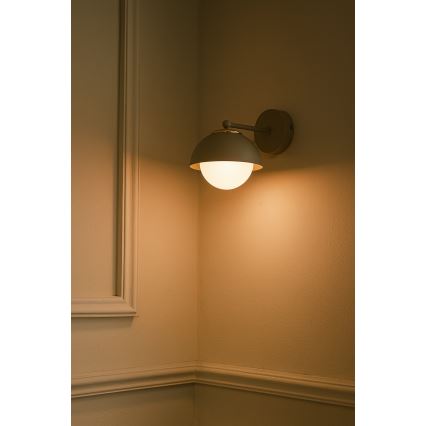 Brilagi - Wandlamp COSMO 1xE27/60W/230V beige/goud