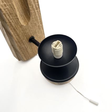 Brilagi - Wandlamp COTTAGE 1xG9/40W/230V eiken/wit