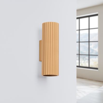 Brilagi - Wandlamp CRESTO 2xGU10/10W/230V 20 cm goud