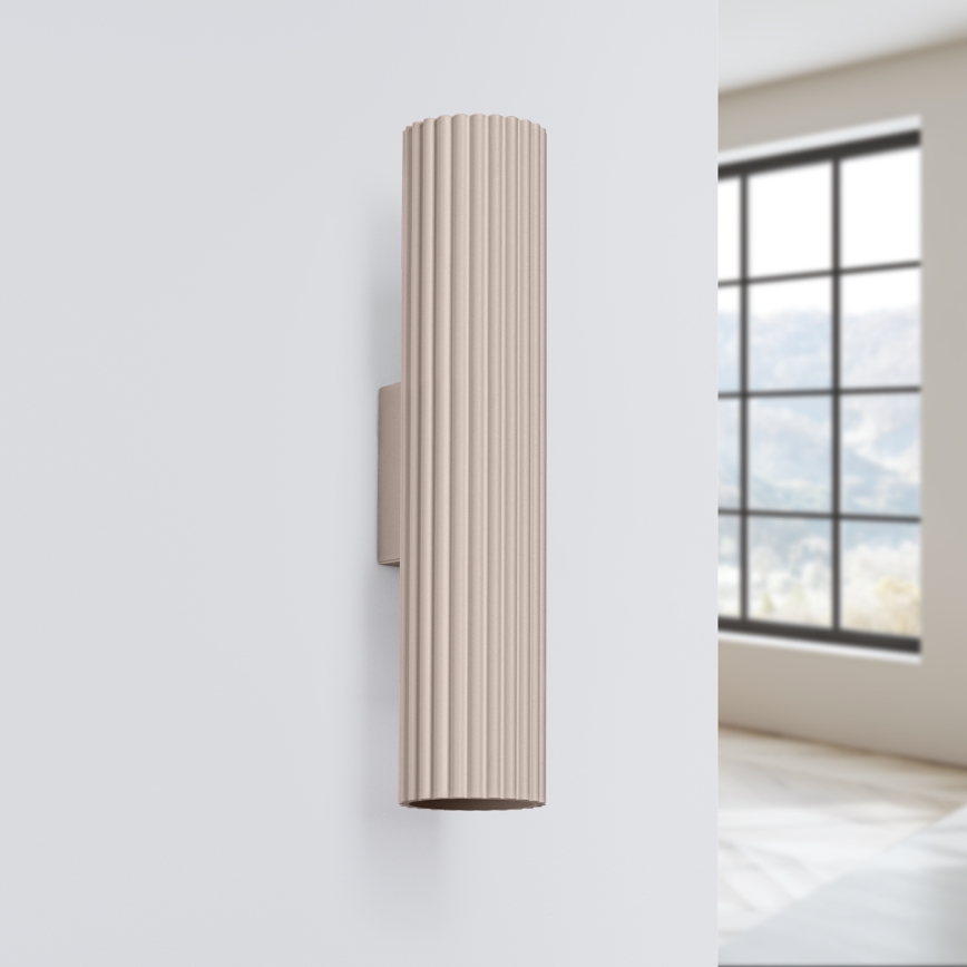 Brilagi - Wandlamp CRESTO 2xGU10/10W/230V 30 cm taupe
