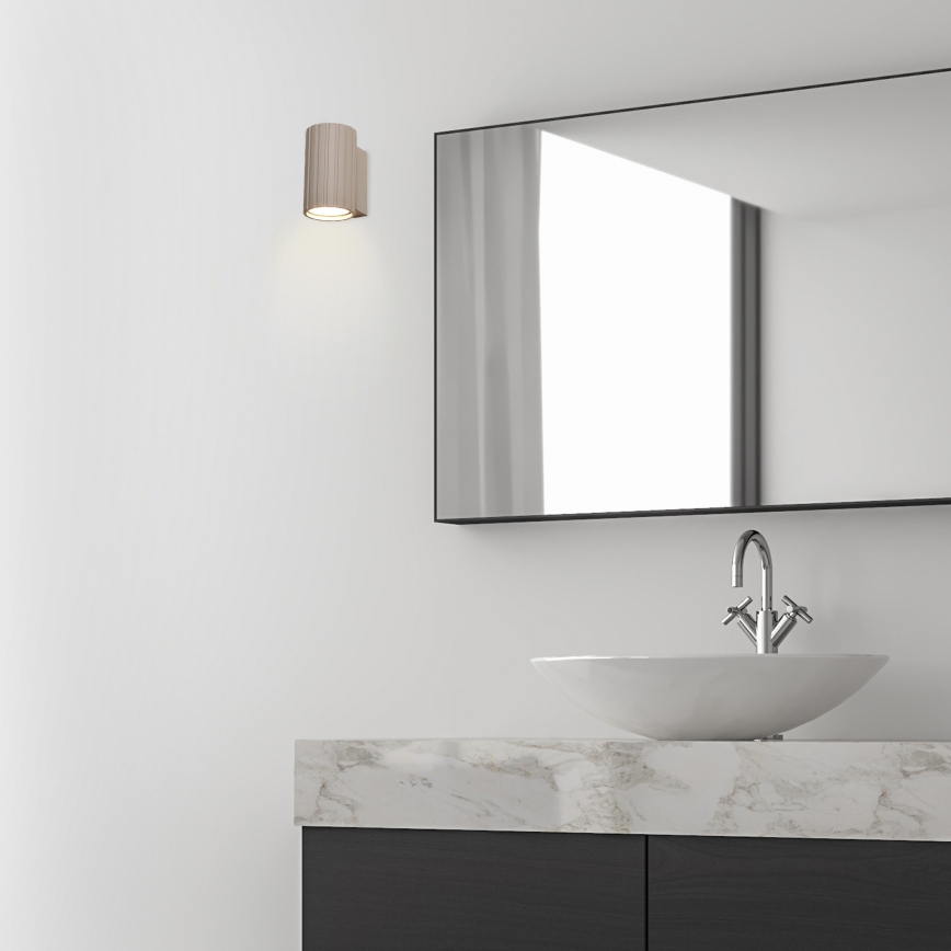 Brilagi - Wandlamp CRISPINA 1xGU10/10W/230V 10 cm beige