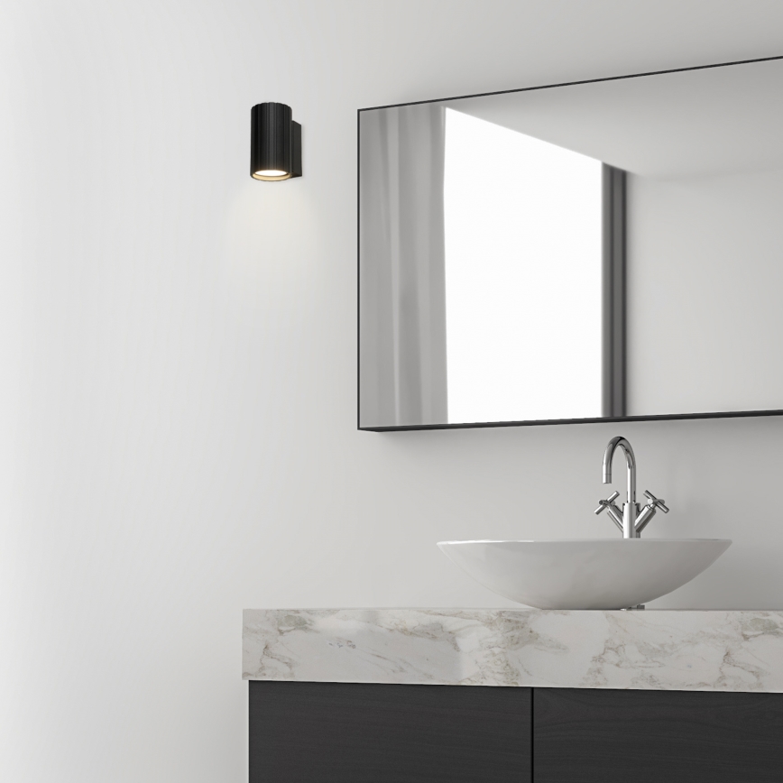 Brilagi - Wandlamp CRISPINA 1xGU10/10W/230V 10 cm zwart