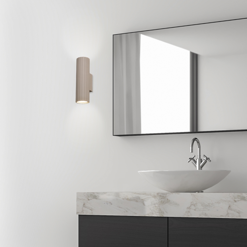 Brilagi - Wandlamp CRISPINA 2xGU10/10W/230V 20 cm beige