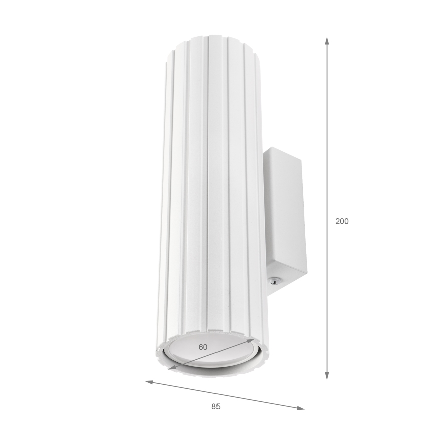 Brilagi - Wandlamp CRISPINA 2xGU10/10W/230V 20 cm wit