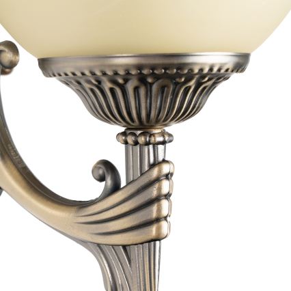 BRILAGI - Wandlamp DAHLIA 1xE27/40W/230V messing
