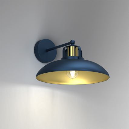 Brilagi - Wandlamp FLAMENGO 1xE27/60W/230V blauw