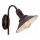 Brilagi - Wandlamp FORGE 1xE27/60W/230V bruin