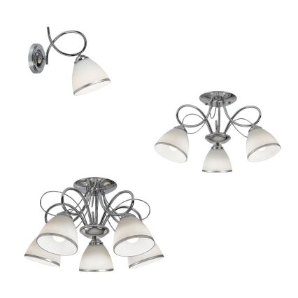 Brilagi - Wandlamp FRED 1xE27/60W/230V glanzend chroom