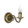 Brilagi - Wandlamp IMPERO 1xE14/60W/230V messing