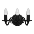 Brilagi - Wandlamp IMPERO 3xE14/60W/230V zwart
