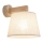 Brilagi - Wandlamp LATTE SABIA 1xE27/15W/230V grenen/beige