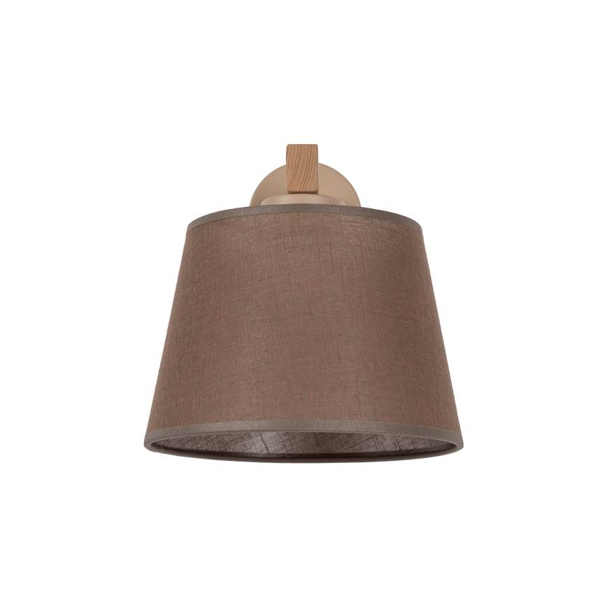 Brilagi - Wandlamp LATTE SABIA 1xE27/15W/230V grenen/bruin