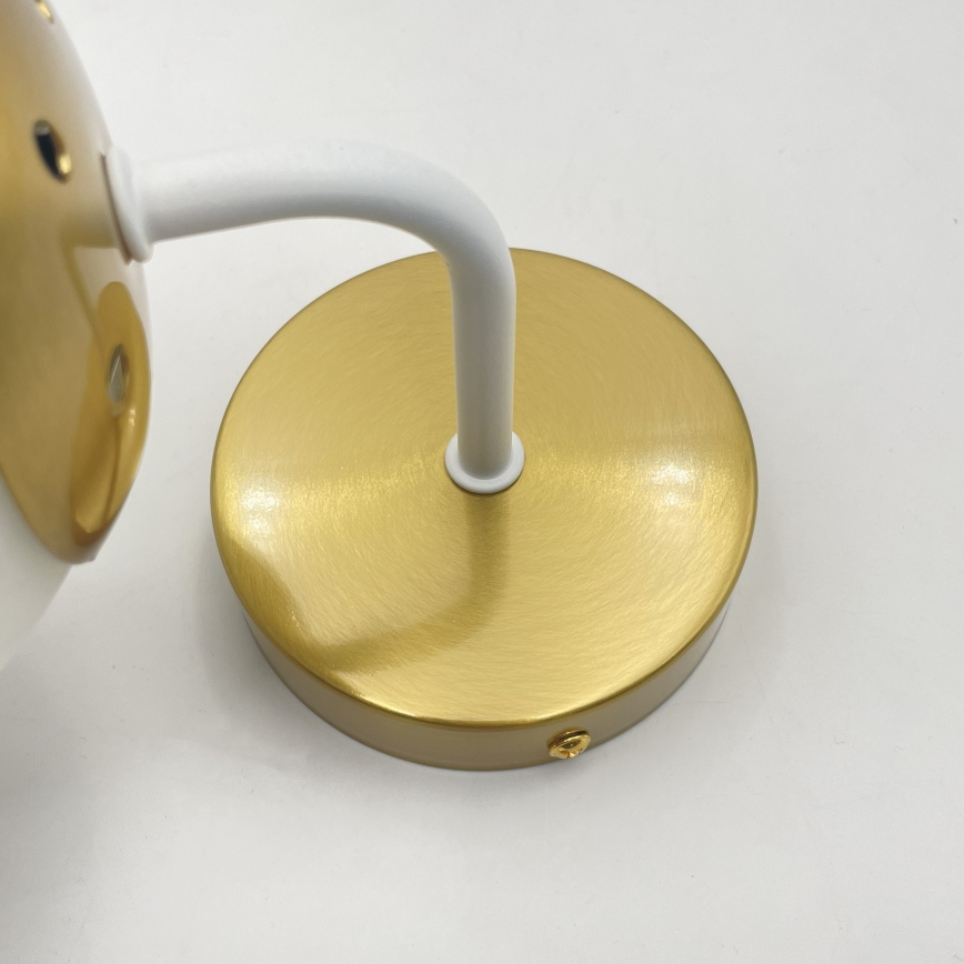 Brilagi - Wandlamp MALIVA 1xE14/15W/230V goud/wit