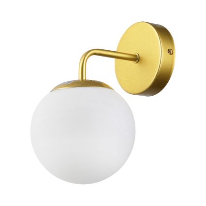 Brilagi - Wandlamp MALIVA 1xE14/15W/230V goud/wit