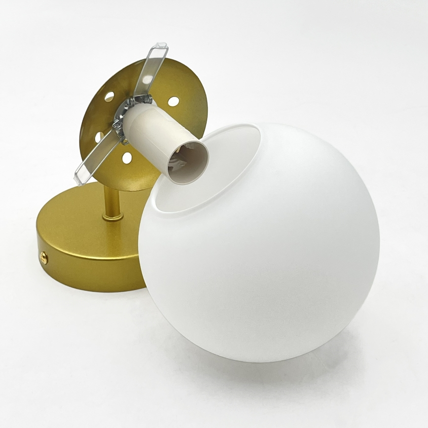 Brilagi - Wandlamp MALIVA 1xE14/15W/230V goud/wit