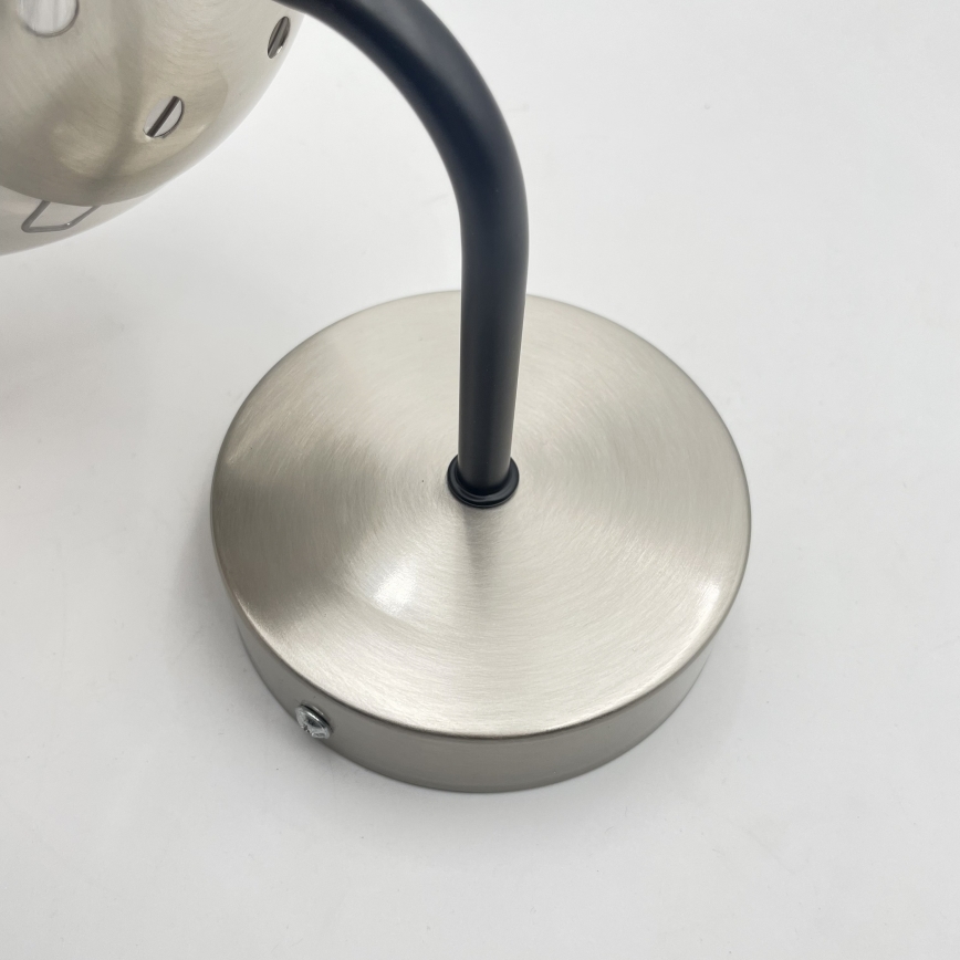 Brilagi - Wandlamp MALIVA 1xE14/15W/230V mat chroom/rookglas