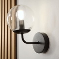 Brilagi - Wandlamp MALIVA 1xE14/15W/230V zwart/helder