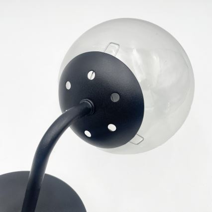 Brilagi - Wandlamp MALIVA 1xE14/15W/230V zwart/helder