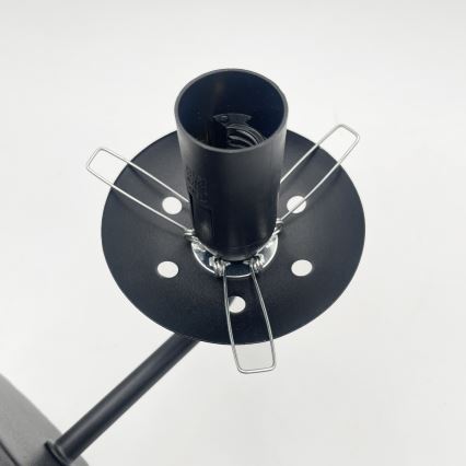 Brilagi - Wandlamp MALIVA 1xE14/15W/230V zwart/rookkleurig