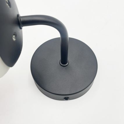 Brilagi - Wandlamp MALIVA 1xE14/15W/230V zwart/wit