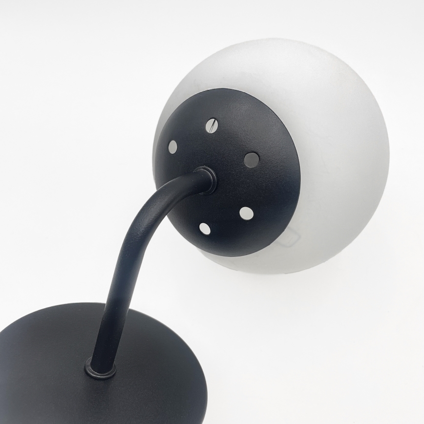 Brilagi - Wandlamp MALIVA 1xE14/15W/230V zwart/wit