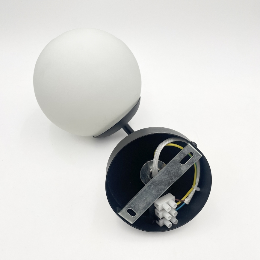 Brilagi - Wandlamp MALIVA 1xE14/15W/230V zwart/wit