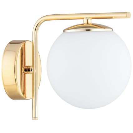 Brilagi - Wandlamp MILO 1xE27/60W/230V goudkleurig