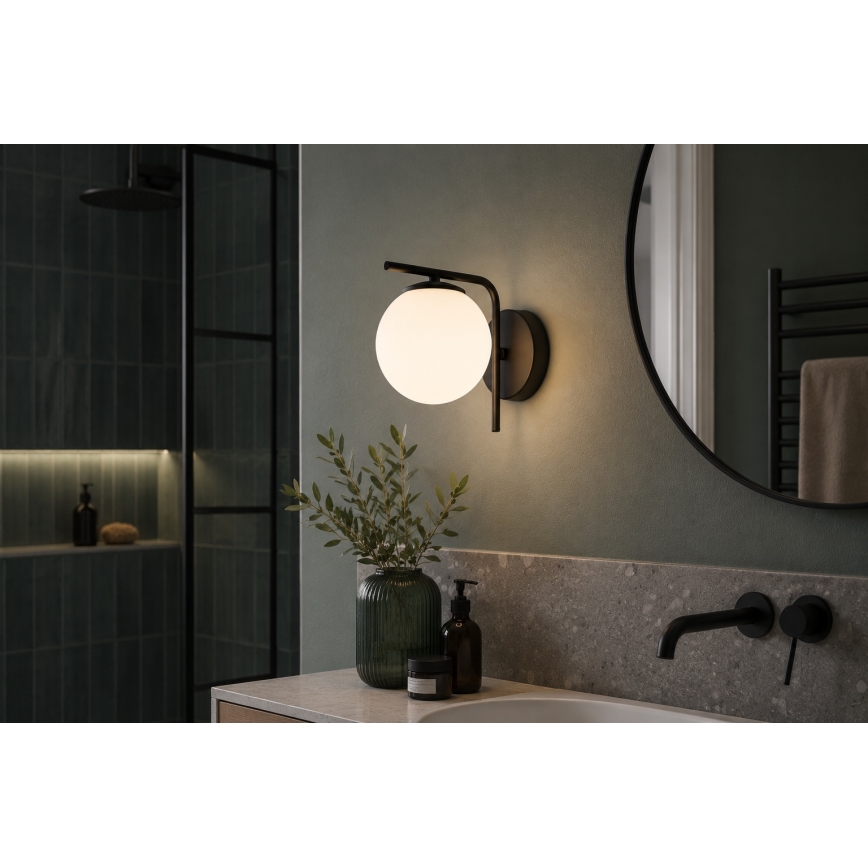 Brilagi - Wandlamp MILO 1xE27/60W/230V zwart