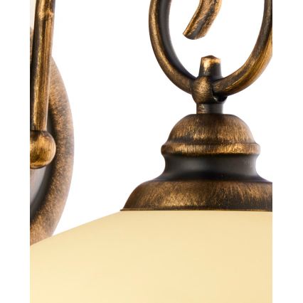 Brilagi - Wandlamp MOLLERO 1xE27/15W/230V brons/patina